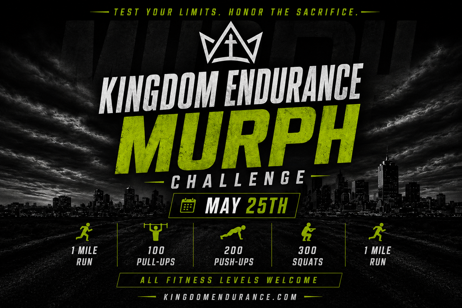 Kingdom Endurance Murph Challenge 2026