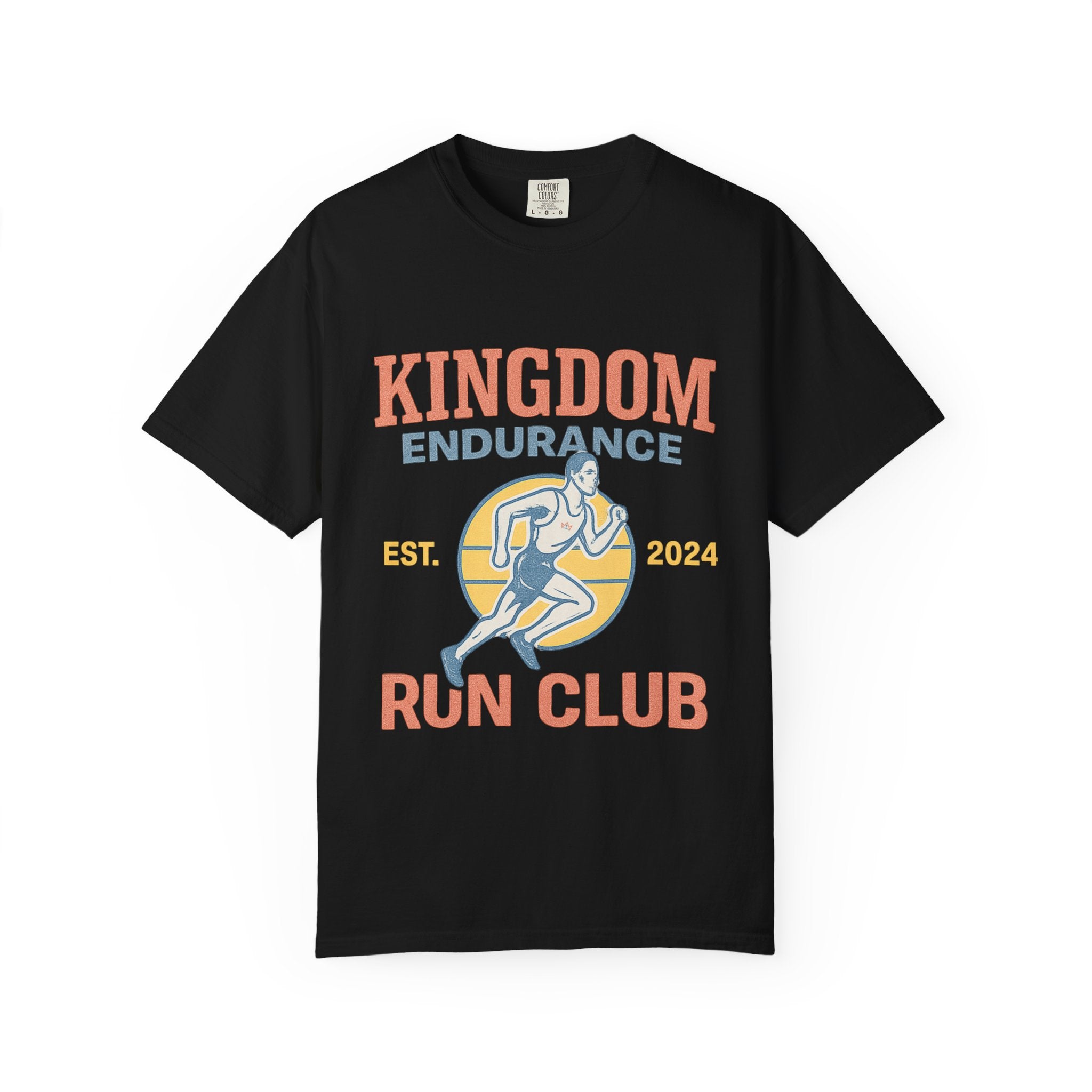 Kingdom Endurance Run Club Retro T‑Shirt