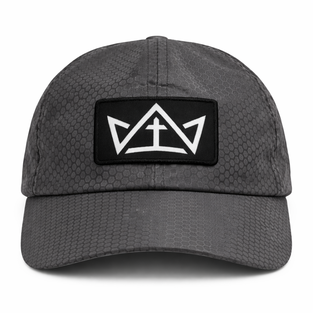 Kingdom Endurance Black Boco Performance Cap (Reflective)